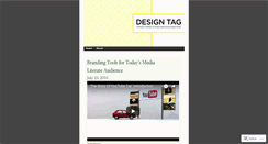 Desktop Screenshot of designtag.wordpress.com