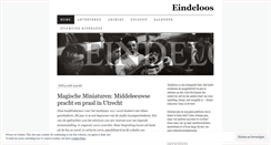 Desktop Screenshot of eindeloosweblog.wordpress.com