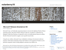 Tablet Screenshot of nolanberny18.wordpress.com