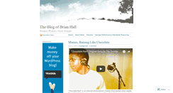 Desktop Screenshot of cbrianhall.wordpress.com