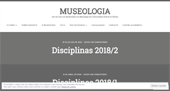 Desktop Screenshot of museologiaufpel.wordpress.com