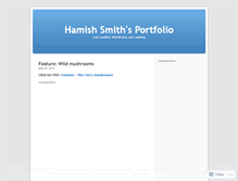 Tablet Screenshot of hamishsmith.wordpress.com