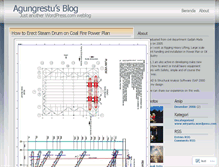 Tablet Screenshot of agungrestu.wordpress.com