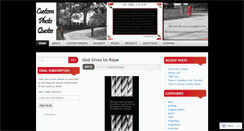 Desktop Screenshot of customphotoquotes.wordpress.com