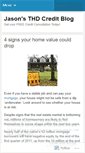 Mobile Screenshot of jasonscreditblog.wordpress.com