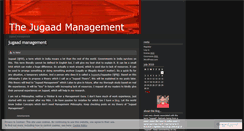 Desktop Screenshot of jugaadmantra.wordpress.com