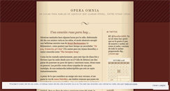 Desktop Screenshot of operomano88.wordpress.com