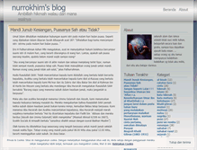 Tablet Screenshot of nurrokhim.wordpress.com