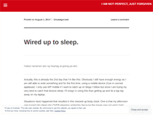 Tablet Screenshot of notperfectjustforgiven.wordpress.com