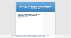Desktop Screenshot of nicovaleriobarese.wordpress.com