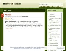 Tablet Screenshot of heroesofhistory.wordpress.com