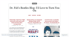 Desktop Screenshot of drfabs.wordpress.com