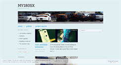 Desktop Screenshot of my180sx.wordpress.com