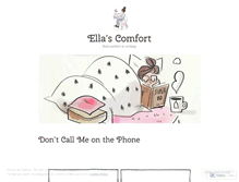 Tablet Screenshot of ellascomfort.wordpress.com