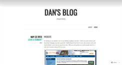 Desktop Screenshot of danholroyd.wordpress.com