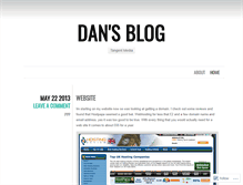 Tablet Screenshot of danholroyd.wordpress.com