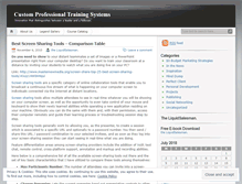 Tablet Screenshot of liquidsalesman.wordpress.com