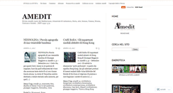 Desktop Screenshot of amedit.wordpress.com