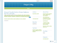 Tablet Screenshot of chippic.wordpress.com