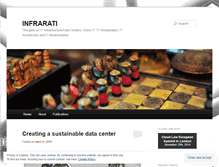 Tablet Screenshot of infrarati.wordpress.com