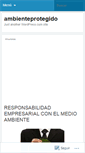 Mobile Screenshot of ambienteprotegido.wordpress.com