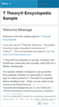 Mobile Screenshot of encyclopediasample.wordpress.com