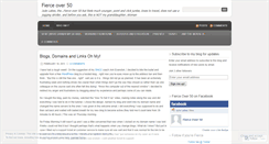 Desktop Screenshot of fierceover50.wordpress.com