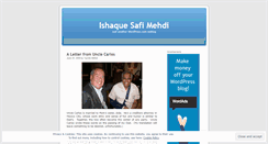 Desktop Screenshot of mehdiishaque.wordpress.com