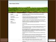 Tablet Screenshot of forexstraddlestrategy.wordpress.com
