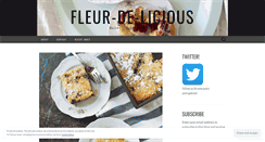 Desktop Screenshot of fleurdelicious.wordpress.com