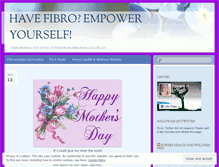 Tablet Screenshot of havefibro.wordpress.com