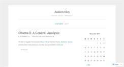 Desktop Screenshot of andici.wordpress.com