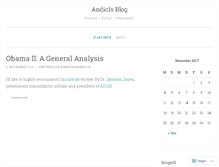 Tablet Screenshot of andici.wordpress.com