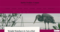 Desktop Screenshot of barbieperkinscooper.wordpress.com