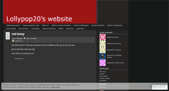 Desktop Screenshot of lollypop20.wordpress.com