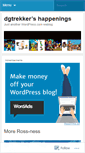 Mobile Screenshot of dgtrekker.wordpress.com