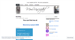 Desktop Screenshot of momunscripted.wordpress.com