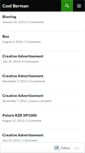 Mobile Screenshot of coolberman.wordpress.com