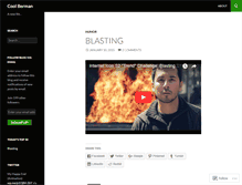 Tablet Screenshot of coolberman.wordpress.com