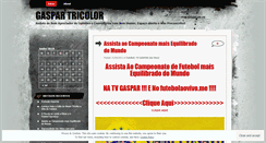 Desktop Screenshot of gaspartricolor.wordpress.com