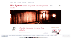 Desktop Screenshot of filmaporter.wordpress.com