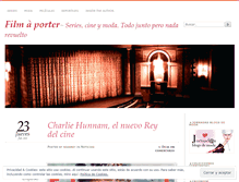 Tablet Screenshot of filmaporter.wordpress.com