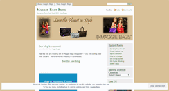 Desktop Screenshot of maggiebags.wordpress.com