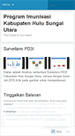 Mobile Screenshot of imunisasihsu.wordpress.com