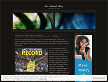 Tablet Screenshot of donrynhoud.wordpress.com