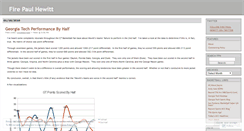 Desktop Screenshot of firepaulhewitt.wordpress.com