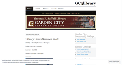 Desktop Screenshot of gc3library.wordpress.com