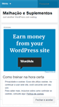 Mobile Screenshot of malhacaoesuplementacao.wordpress.com