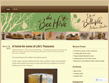 Tablet Screenshot of bellavitaartisan.wordpress.com