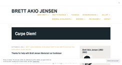 Desktop Screenshot of brettjensen.wordpress.com